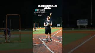 Is a $500 Baseball Bat WORTH IT? #shorts #baseball