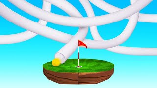 CHOOSE The RIGHT Path For A HOLE IN ONE! (Golf It) screenshot 5