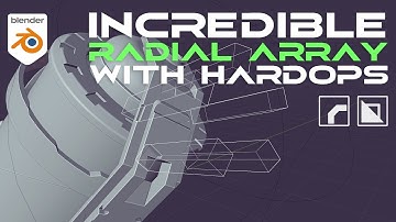 NEW HardOPS Radial Array is INCREDIBLE - Blender tutorial