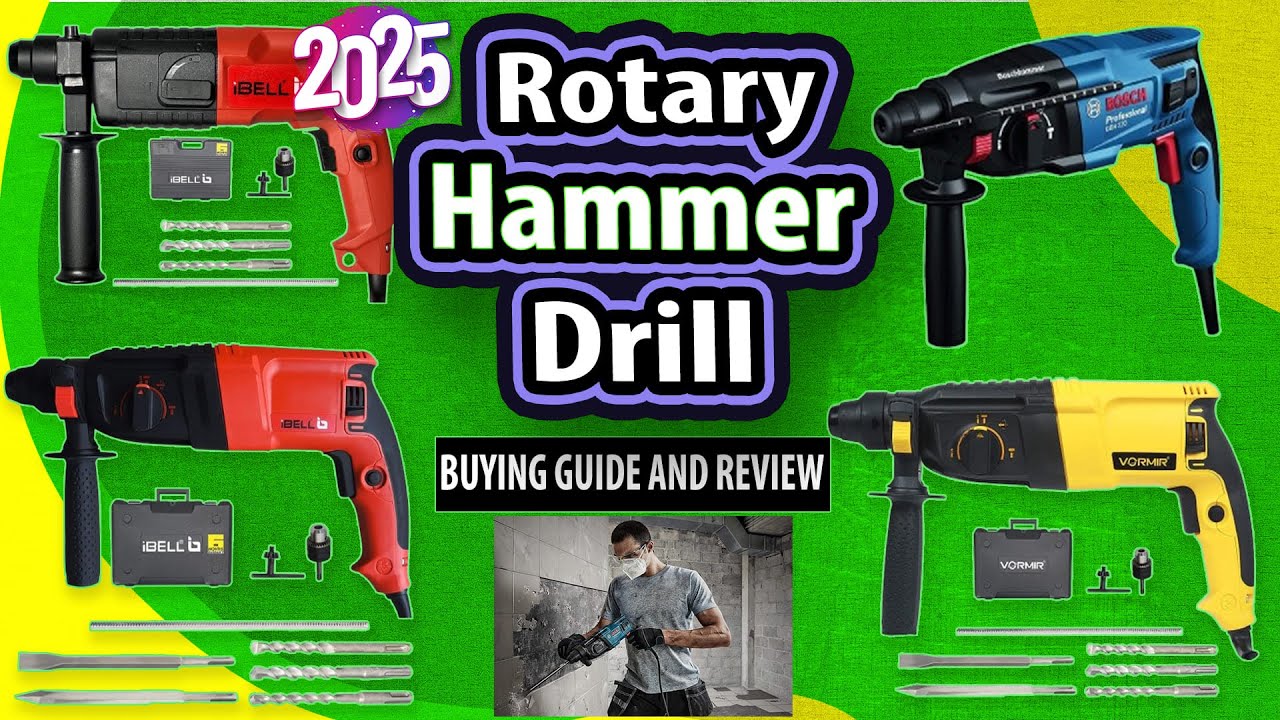 Top 3 Best Rotary Hammer Drill Machine In India [2025] || Best For ...