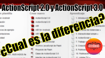 Diferencias entre ActionScript 2.0 y 3.0 en Flash cs6 (No se habla de programación) | ATMAN ESTUDIOS