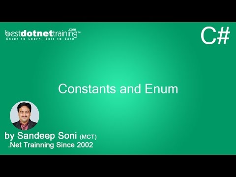 C# Constant and
