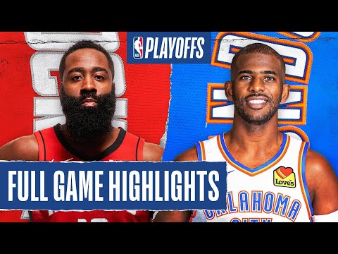 Oklahoma City Thunder vs Houston Rockets | August 31, 2020