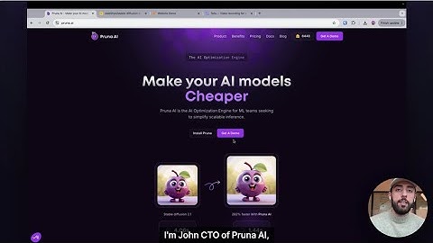 Optimize AI Models with Pruna-Product Demo