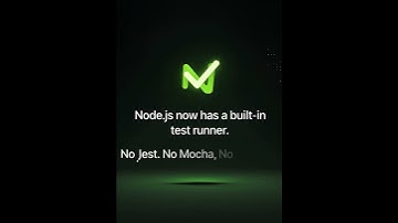 Node.js Just Replaced Jest & Mocha  Built-In Testing! #shorts #coding