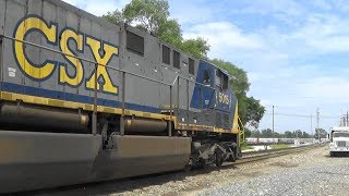 Csx 5015- Ac6000Cw Leads Stack Train, Fostoria, Oh