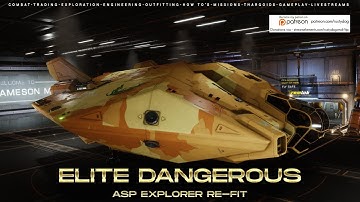 Elite Dangerous - Asp Explorer explorer -  Re-Fit