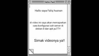 |•| Konfigurasi Remote Server di Debian 8 + (akses di puTTY dan web)|•|
