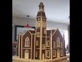 Building a gingerbread house - timelapse