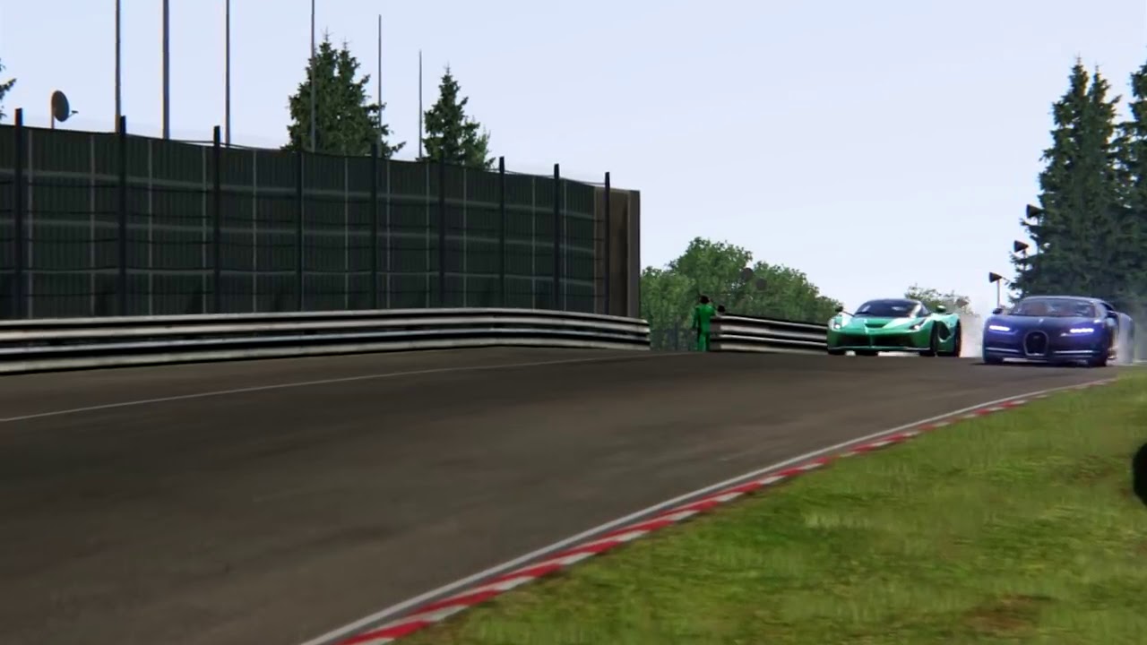 BUGATTI VS LAMBORGHINI RACE SPEED CHECK OUT - YouTube