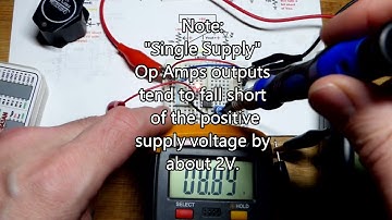 Step By Step Op Amp Voltage Follower LM358 Beginners Learning Electronics