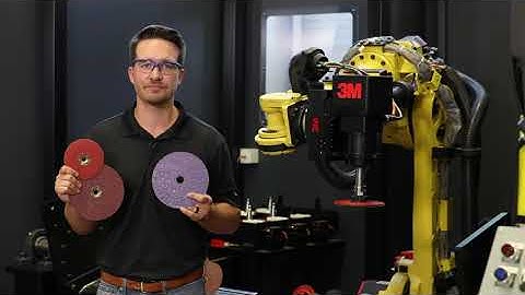 Using 3M™ Abrasives on OmniClean™ Robotic Grinding Systems