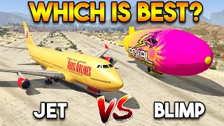 GTA 5 ONLINE : JET VS BLIMP (WHICH IS BETTER?)