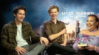 Interviewing Dylan O'Brien, Thomas Brodie-Sangster, Kaya Scodelario & Wes Ball | SARASONGBIRD