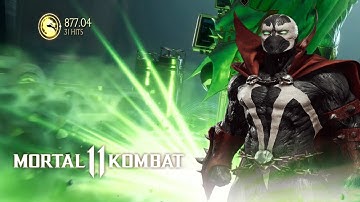 Mortal Kombat 11 - Spawn High Damage Combo video
