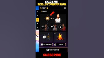 cs rank best skills combination | after update | with random players #freefire #shorts