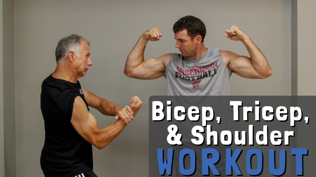 7 Minute Real Time Bicep, Tricep, and Shoulder Ex Workout: Super