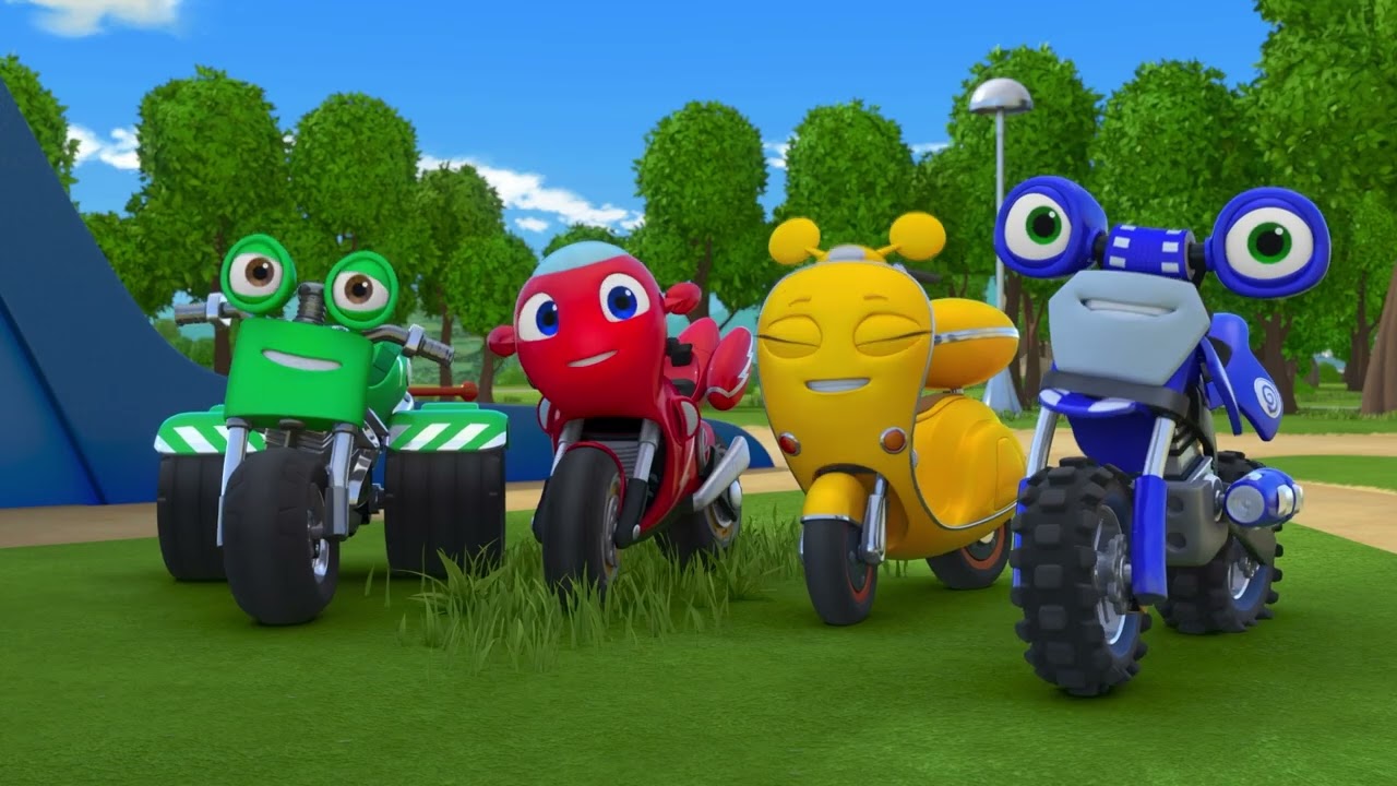 Flat-Out Awesome | Ricky Zoom 🟢 HasTV Kids