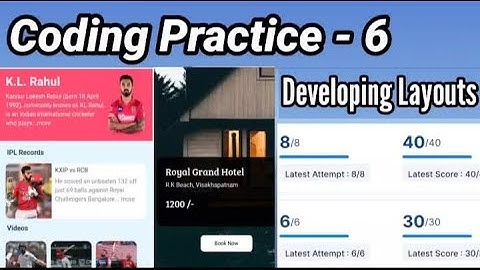 Coding Practice - 6 | Developing Layouts | CCBP | NCTWAVE.....!