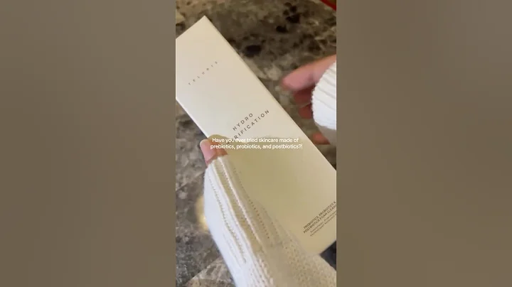 Hydro Purification Microbiome-Friendly Foam Cleanser #foamcleanser #microbiomeskincare #shorts