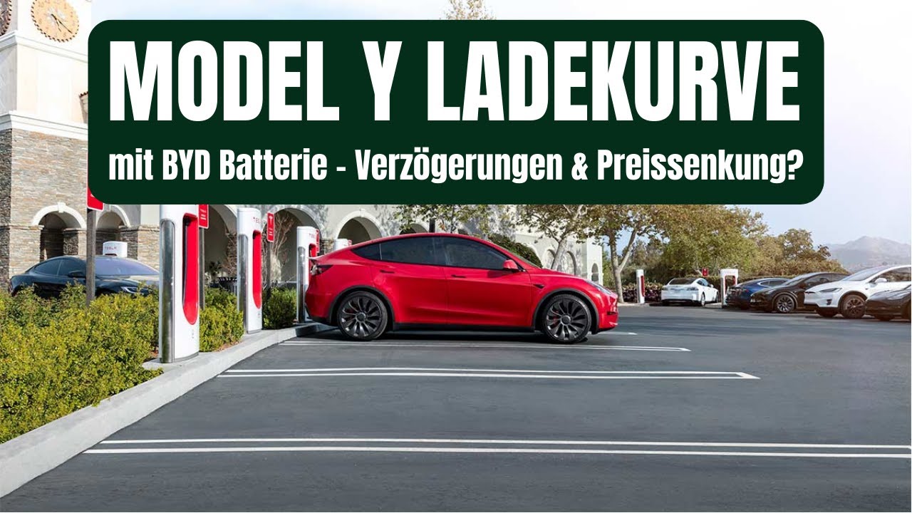 TESLA Model Y Ladekurve mit BYD Batterie - Weitere Preissenkungen? 