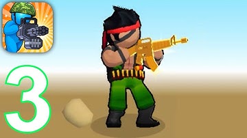 Zombie defense: War Z Survival - Walkthrough Gameplay Part 3 - World 2 18-25 Levels (iOS, Android)