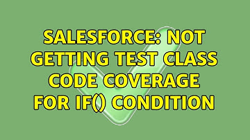 Salesforce: Not getting test class code coverage for If() condition