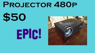 Why YOU should buy a 480p Projector for $50