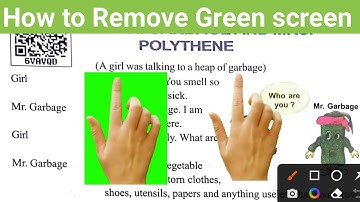 How to enable chroma key in Pixellab / Remove green screen background of hand in android