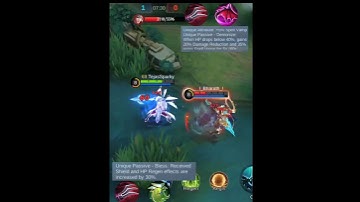 COUNTER ITEMS MLBB ✅ ZILONG #mlbb #shorts