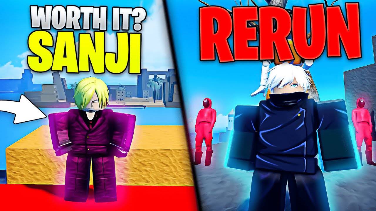 RockFruit | SANJI + SQUID GAME RERUN! (Showcase & Guide)