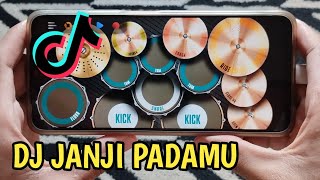 DJ SUMPAH JANJI PADAMU BUKAN KALENG KALENG || REAL DRUM COVER
