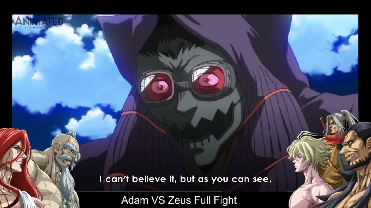 Adam VS Zeus Full Fight | Record of Ragnarok - YouTube