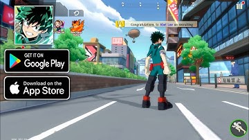 MHA The strongest hero Gameplay MMO RPG Android/iOS (Mobile)