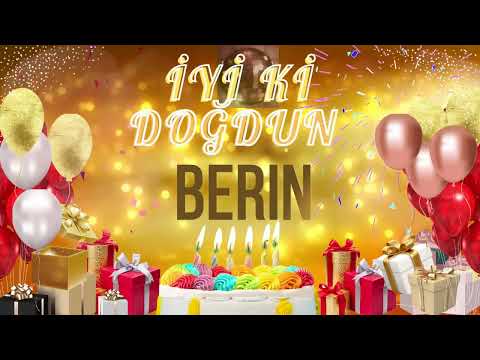 BERİN -Doğum Günün Kutlu Olsun Berin
