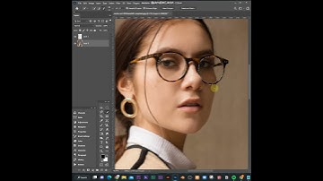 How to change glasses color In photoshop #short