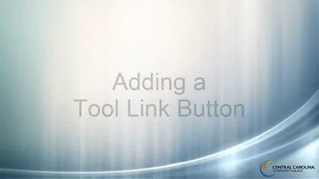 Blackboard: Adding a Tool Link Button