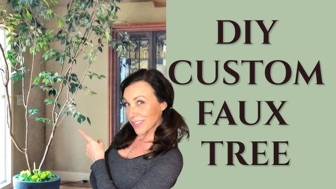 How to Pot Your Faux Trees - Bower Power
