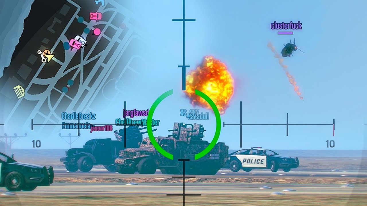 Самый опасный грифер нашел меня в этом диком лобби GTA Online