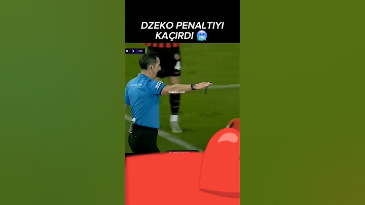 Fenerbahçe-Gaziantep maç özeti edin dzeko penaltı kaçırdı #fenerbahçe #gaziantep #edindzeko