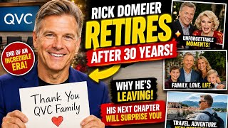 RICK DOMEIER IS LEAVING! || 😱""FANS ARE HEARTBROKEN" || QVC LEGEND RETIRES! 😢 || ""30 YEARS... ||