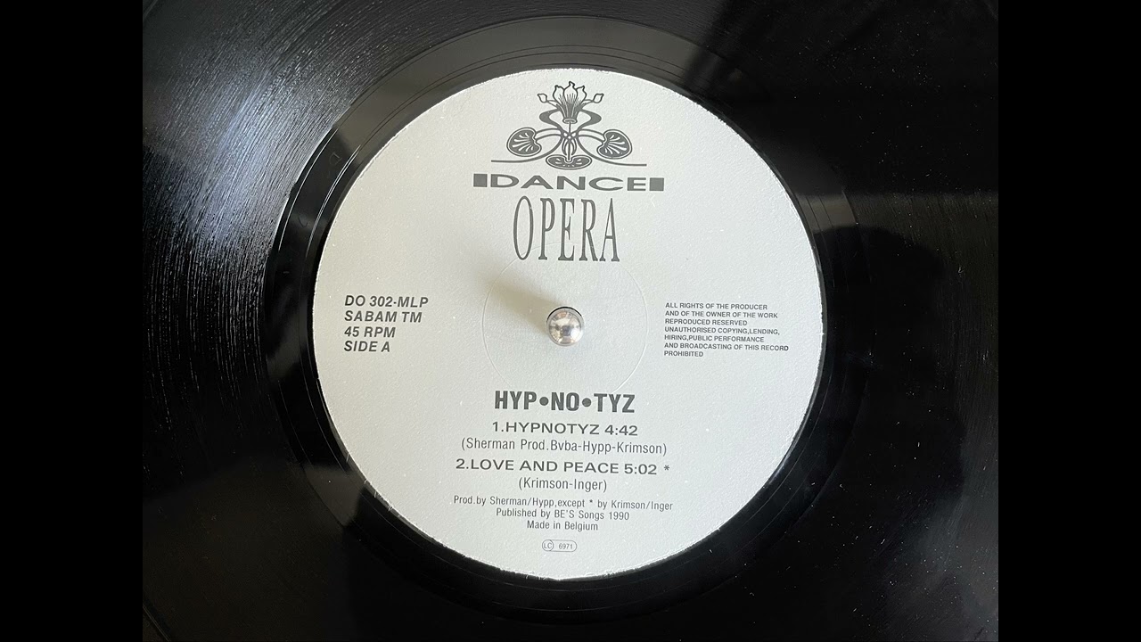 洋楽 Chopp Devize / Hip Hop Renaissance Hyp-no-tyz - Love And Peace [Dance Opera, 1990] - YouTube