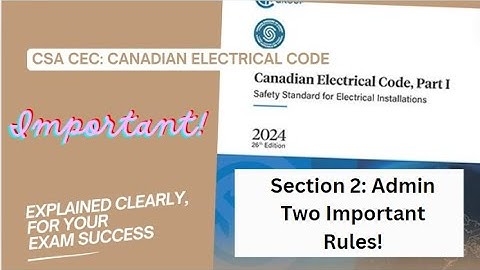 CEC Section 2 Important Admin Rules 2-004 and 2-012 Permit and Inspection