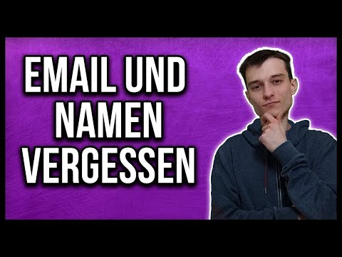 Twitch Email Adresse und Benutzername vergessen