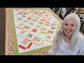 EASIEST QUILT OF 2024!! &quot;THREE LAYER CAKE&quot; PATCHWORK!