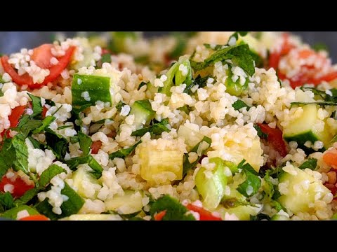 Homemade tabbouleh / Quick Recipe