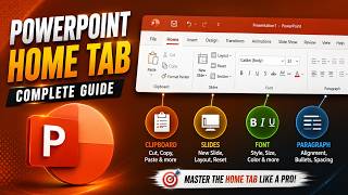Home Tab In Powerpoint in Detail ( Explanation ) | Microsoft Powerpoint | IT Computer Academy |