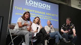 Wednesday Nightshade Society Talk Naomi J Ogawa, Johnna Dias-Watson, Oliver Watson LFCC 2023