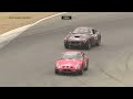 Ferrari 250 GTO chases down Healey and 250 SWB for victory at Laguna Seca