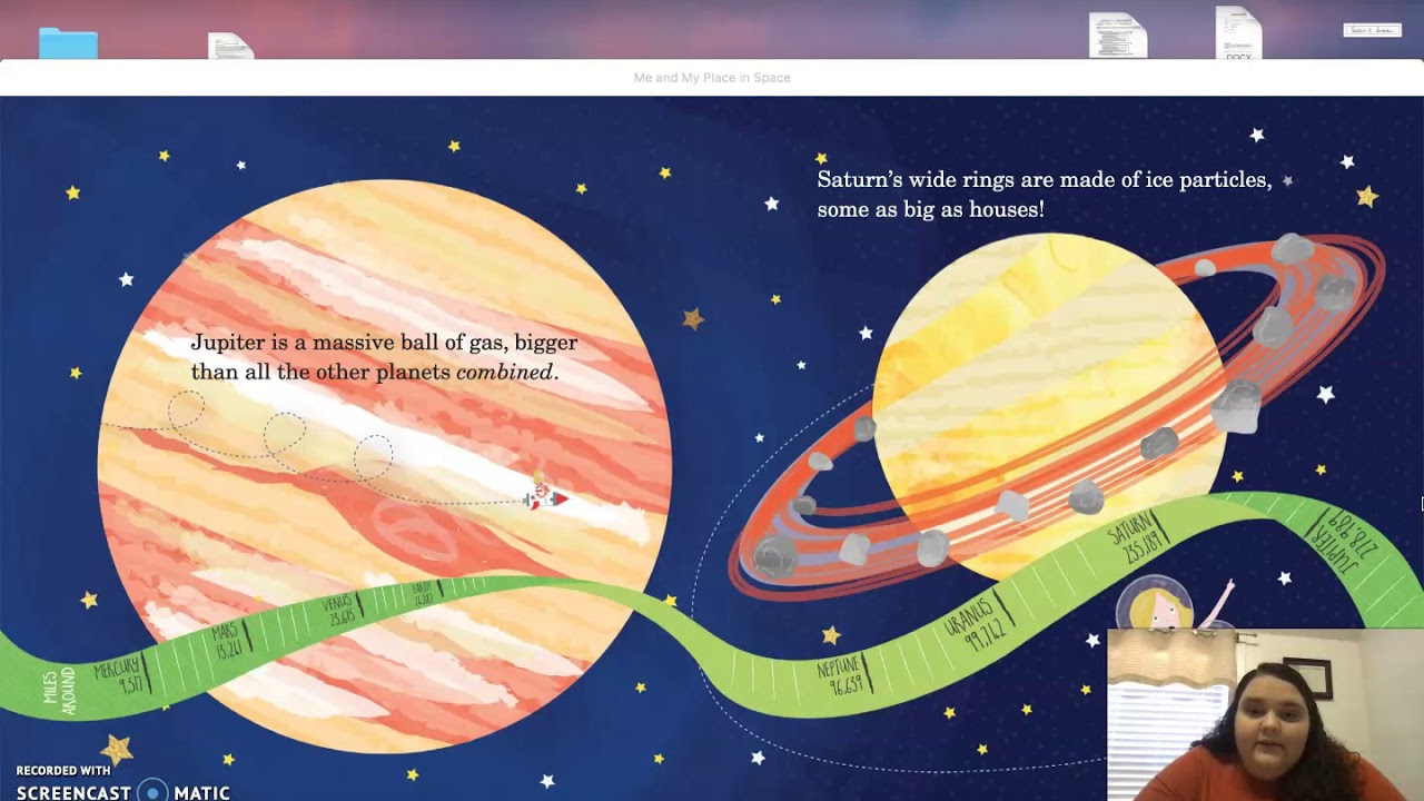 Me and My Place In Space Read Aloud - YouTube